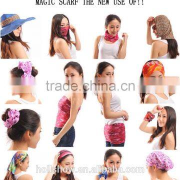 Fashion Unisex Street Dance Punk Tube Bandana Headband