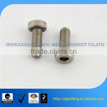 cap head hex socket machine screw