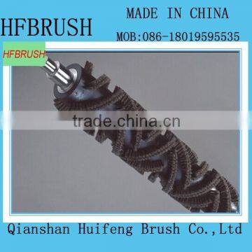 Bristle body shaped brush