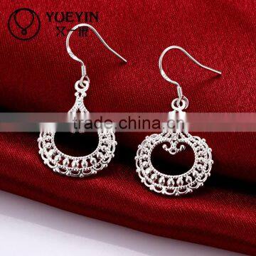 Fashion bijou accessories 925 pure sliver drop diamond earring                        
                                                Quality Choice