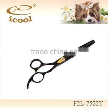 7.5 Inch F2L-7522T Tooth Scissor for Pet Grooming with high quality