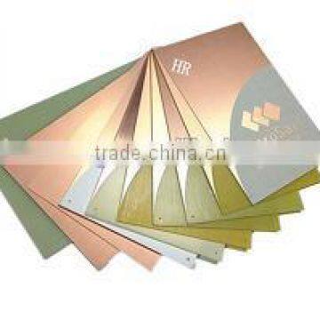 Double side copper clad laminate sheet for circuit board