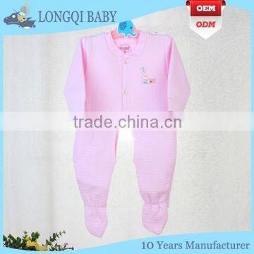 LT-MS-003 long sleeve cotton baby bodysuit