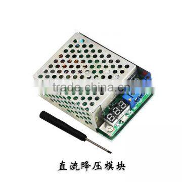 10A high power DC-DC 300W adjustable voltage regulator power supply module with voltage meter display