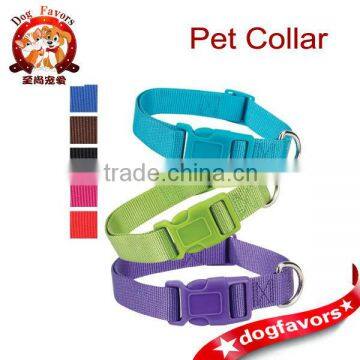 Colorful Nylon Customized Dog Collar