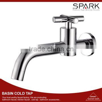 G1/2 cartridges brass wall mount cold tap for public use