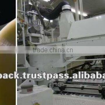 Extrusion lamination plant