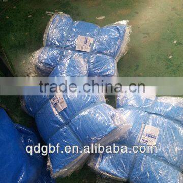 60gsm Blue tarpaulin &china pe tarpaulin factory&bale packing