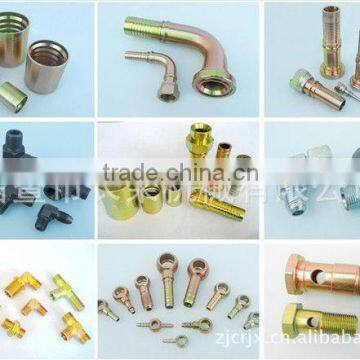 ferrules hydraulic hose fitting brass inserts cores nut sleeves