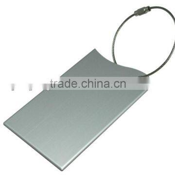 metal luggage tags with fashion design china supplier