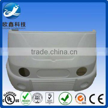 Red heat plastic auto shell,auto plastic cover