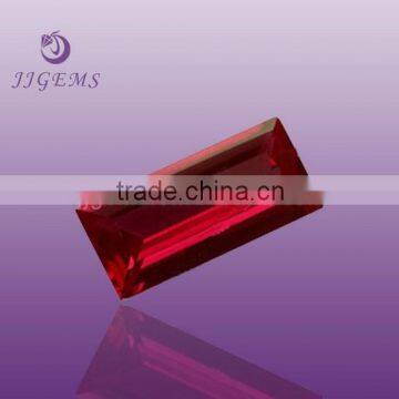  loose crystal quartz synthetic flat back gem stones