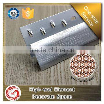 Home decoration metal aluminum carpet cover strips