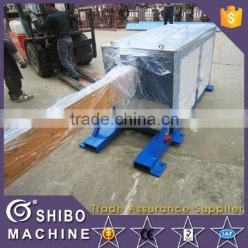 Spiral Duct Ovalizer machine