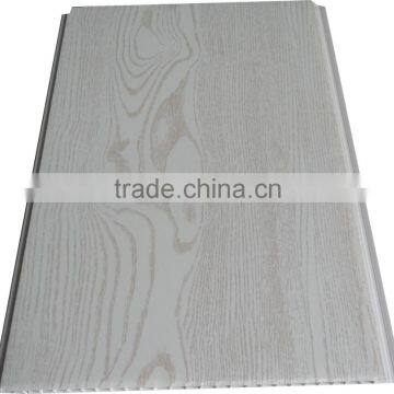 White wooden design, transfer printing pvc ceiling & wall panel 84603-24