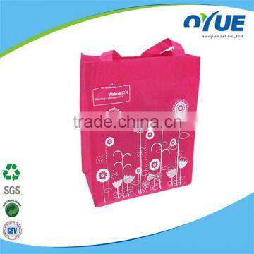 New arrival OEM cheap reusable custom red shopping bags