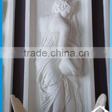 Artificial Sandstone Imitate White Marble Relief