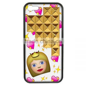 Princess Gold Pyramid Silicone Phone Case,Gummy Phone Case