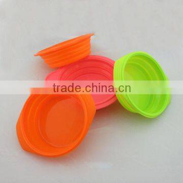 Folding Latest Silicone Bowl Exquisite Silicone Pet Bowl With Your Own Logo Silicone Bowl Many Colors Available photo-2