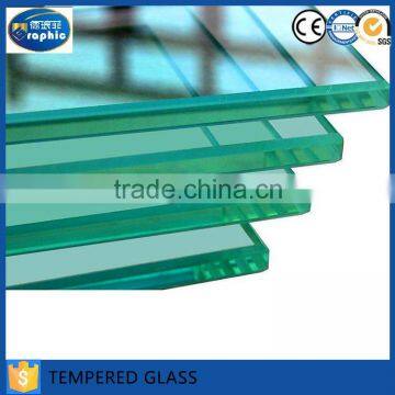 China factory hot sale thoughened glass with 3C/CE/ISO