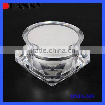 30g White Plastic Diamond Jar Packaging,30g White Jar