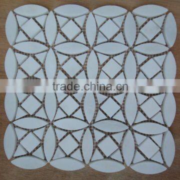 For USA Cheap and wanderful Waterjet Marble Mosaic