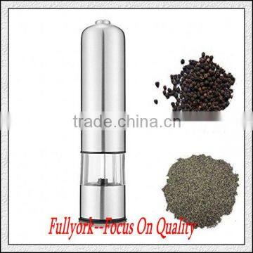 Electric Stainless Steel Salt Pepper Mill Grinder As Seen On TV Electronic Grinder