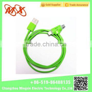 Colourful TPE Protector for Apple IPhone /samsung Micro USB Cable OEM Charging Cable photo-2