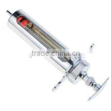 5ML Veterinary Metal Syringe Luer Lock Injector WJ302