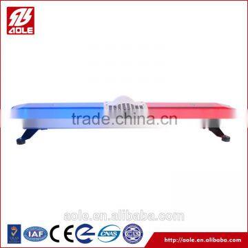 emergency multi color led light bar for police