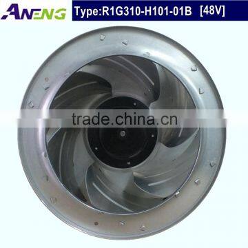 DC 48V 310mm 310Pa high pressure exhaust fan