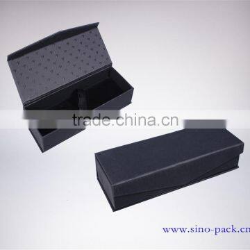 Luxury black paper jewellery box gift packaging box