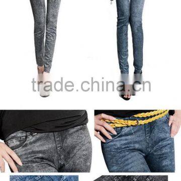 New style The thin elastic snowflakes cowboy feet pants render women pants