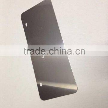 Hot Sale Car License Plate American Standard Nature Color Stainless Steel Embossed Blank License Plate ,Metal Car Number Plate photo-4