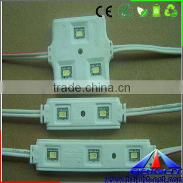 Stainless waterproof 4 SMD5050 led module with lens 130,Five years Manufactory.