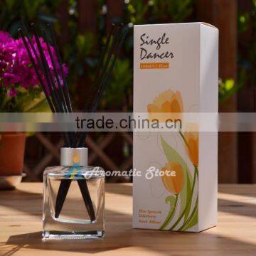 square glass bottle reed diffuser wholesale