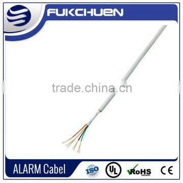 Made In China 4C*0.22mm2 CCA Copper Security 12core Alarm Cable For Fire Alarm Cable System 4/6/10 Core Shielded FTP Alarm Cable