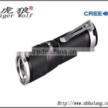 Dry battery source mini aluminum led flashlight torch lights