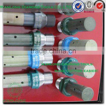 high efficiency diamond finger bit with 1/2 shank for stone drilling