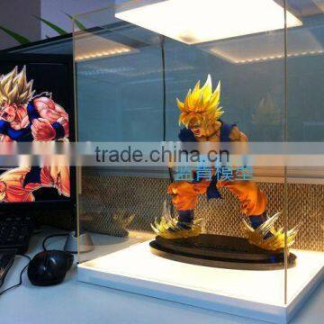 Top grade acrylic shoe display with galaxy design