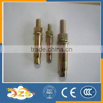zinc plated expansion anchor bolt