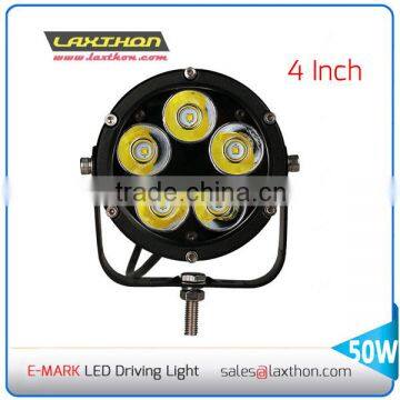 Emark E13 RoHS IP68 High Brightness 4" 50W Led Working Light Driving Light