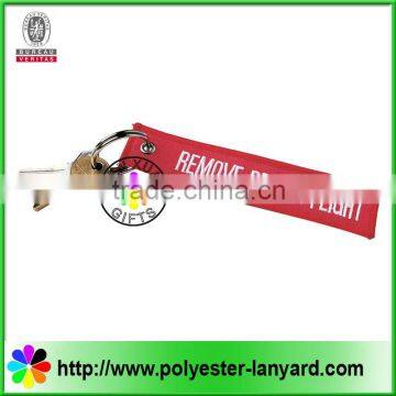 Customized airplance key chain (Remove before flight)