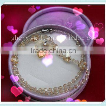 Fashion Bead Crystal Necklace Jewelry