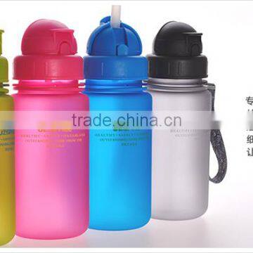 food grade baby bottle with straw BPA free eco-friendly