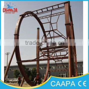 2015 Changda clear pictures park amusement rides ferris wheel ring