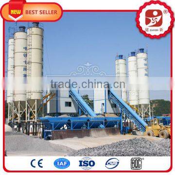 Popular movable YHZS75 ready mix concrete plant for sale