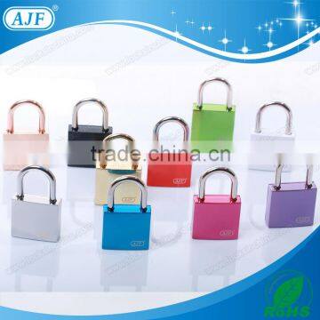 AJF New Arrival High Quality Electrophoresis Pink Color Square Love Lock With Key Nice for Anniversaries photo-5