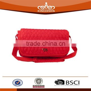 bright red women garment fabric handbags