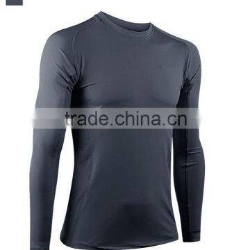 custom round collar grey high quality hot sell cycling jersey